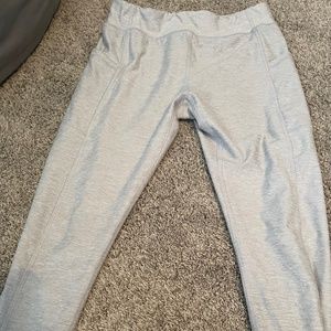 Heather grey girls pants